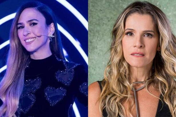 Tatá Werneck e Ingrid Guimarães em uma montagem