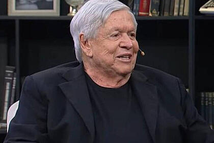 Boni em trecho de uma entrevista