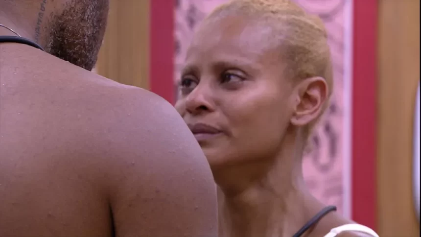 Aline Wirley chora ao conversar com Fred Nicácio no BBB 23