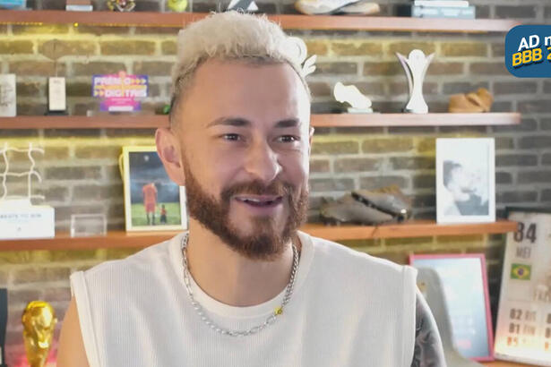 Fred na chamada de apresentação do BBB 23