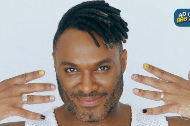 Fred Nicacio na chamada do BBB 23