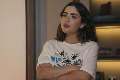 Jade picon, como chiara, em trecho da novela travessia