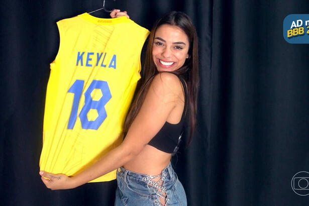 Key Alves na chamada do BBB 23