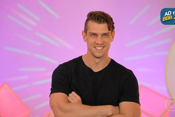Cristian na chamada de apresentação do BBB 23