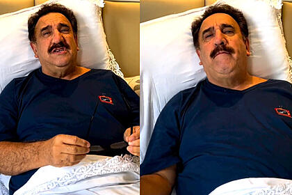 Trecho do vídeo de ratinho, deitando na sua cama, publicado nas redes sociais