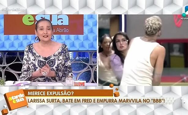 Sônia Abrão defendeu expulsão de Larissa do BBB 23