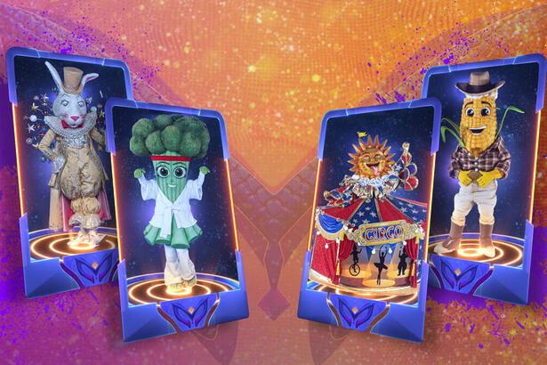 Figurinhas digitais NFT dos mascarados do The Masked Singer Brasil