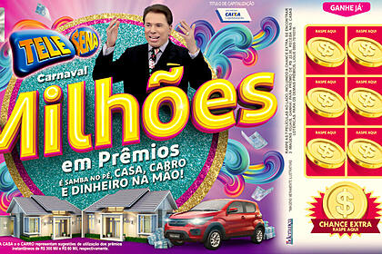Folheto da Tele Sena de Carnaval 2023