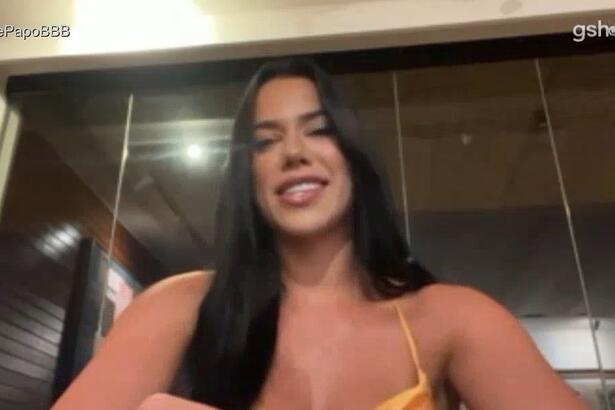 Larisssa conversa com as apresentadoras do Bate Papo BBB 23