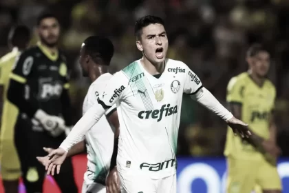 Trecho da partida entre palmeiras e mirassol