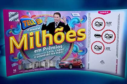 Folheto da tele sena de carnaval 2023
