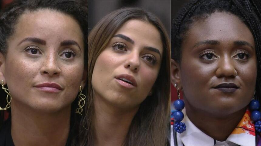 Domitila, Key e Sarah estão no 8º paredão do BBB 23