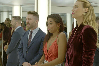 Renata kuerten, lucas anderi e pâmela nunes no espelho do esquadrão da moda