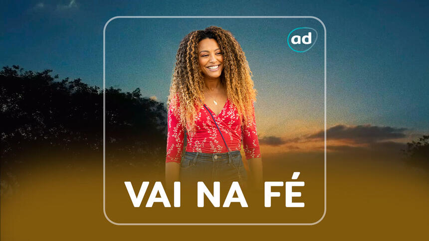 Arte de divulgação do resumo diário da novela Vai na Fé exibida na TV Globo