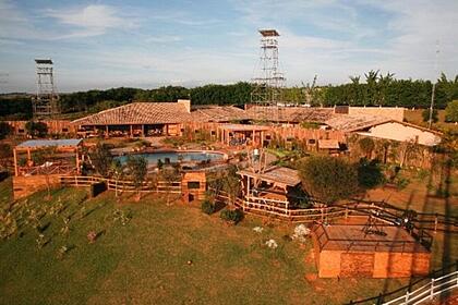 Local da antiga sede de A Fazenda, da Record TV, em Itu (São Paulo).