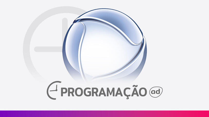 Arte de divulgação da programação da Record TV