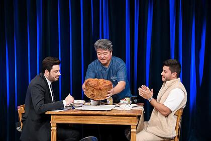 Arthur aguiar é o convidado do the noite nesta quarta-feira (19)