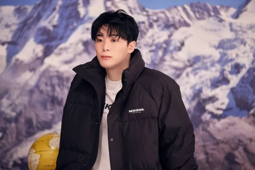 Moonbin, membro do grupo de K-Pop ASTRO