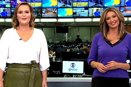 Ana Paula Campos e Cristiana Vieira apresentam o Globo Repórter deste domingo (02/04)