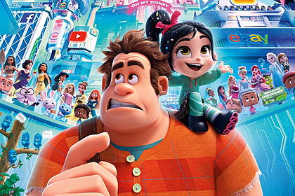 Trecho do filme Wifi Ralph: Quebrando A Internet, exibido pela TV Globo na Temperatura Máxima