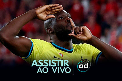 Arte de onde assitir ao jogo Inter de Milão x Benfica, pela Liga dos Campeões