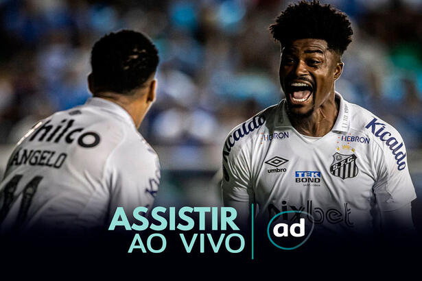 Arte de onde assistir ao jogo Santos x Audax Italiano, pela Sul-Americana