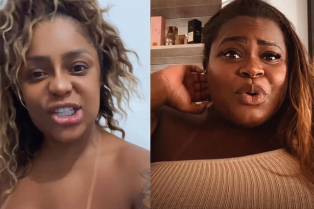Cariúcha e Jojo Todynho em uma montagem