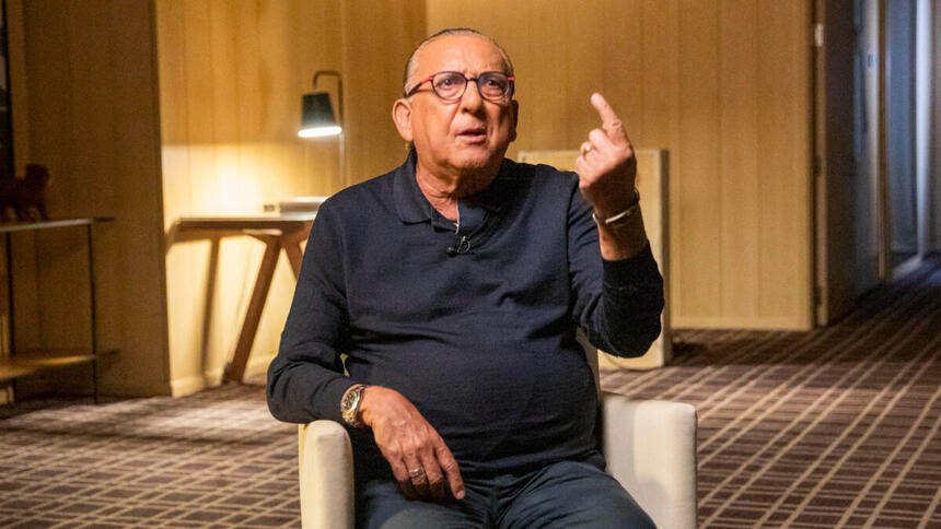 Galvão Bueno em trecho do seu depoimento para o documentário Galvão: Olha O Que Ele Fez, original Globoplay
