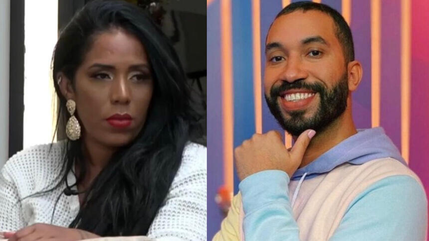 Janielle Nogueira e Gil do Vigor em uma montagem