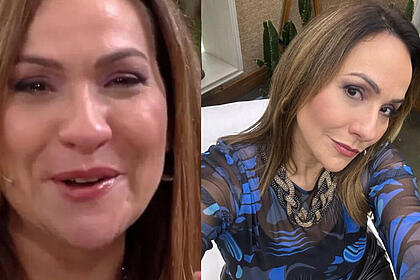 Maria Beltrão emocionada em trechos do É de Casa