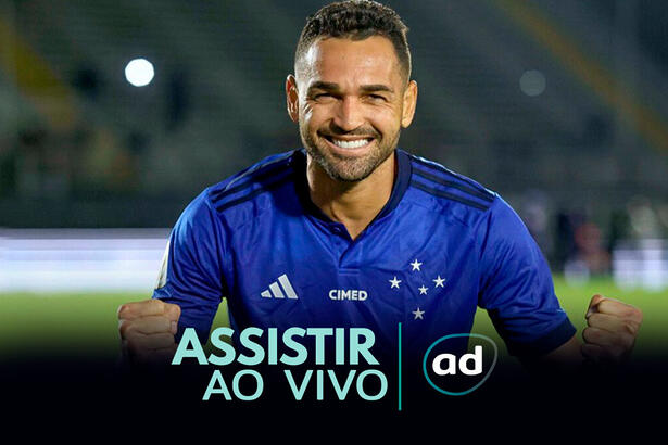 Arte de onde assistir ao jogo Cruzeiro x Fluminense, pelo Brasileirão