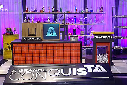 Cenário da 4ª atividade de apontamento do A Grande Conquista, sobre 'duplicar' aliados e 'fragmentar' rivais