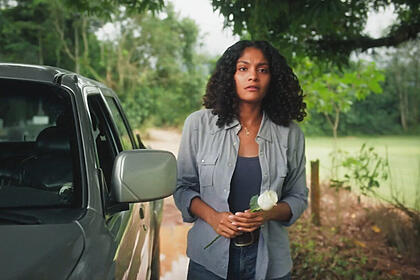 Barbara reis, como aline, em trecho da novela terra e paixão