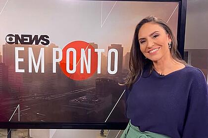 Cecília Flesch apresentava telejornal matinal na GloboNews