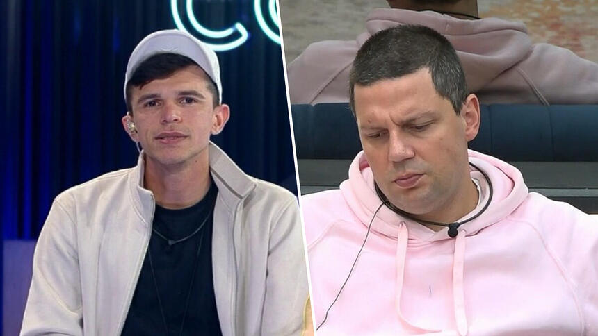 Montagem com Tiago Dionísio e Thiago Servo no A Grande Conquista