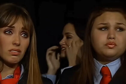 Trecho do capítulo de estreia da reprise da novela Rebelde