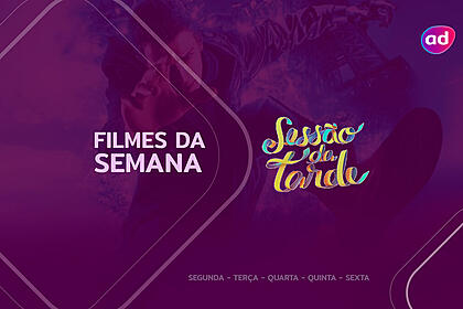 Arte dos filmes da semana da Sessão da Tarde com o longa Jumper