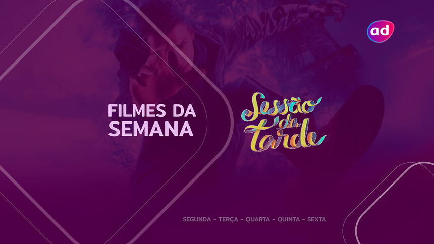 Arte dos filmes da semana da Sessão da Tarde com o longa Jumper