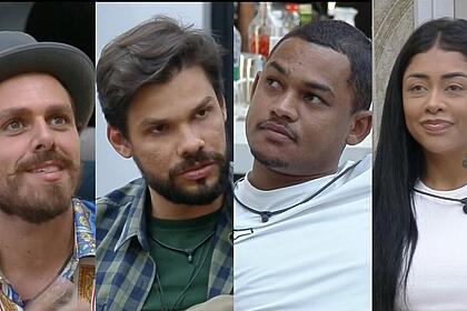 Toko, Suita, Gabriel e Medrado estão na 6ª Zona de Risco do A Grande Conquista