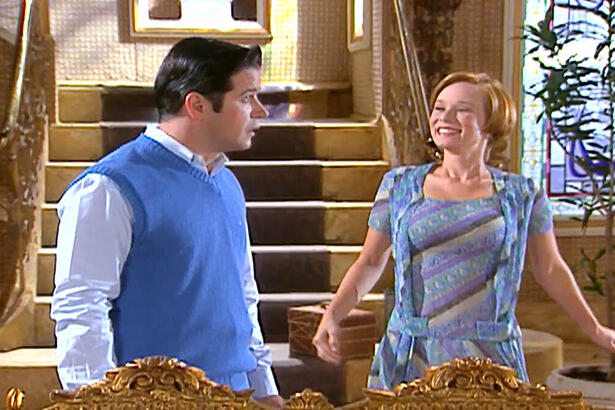 Danilo e Ana Francisca em cena de Chocolate Com Pimenta desta quarta-feira, 21/06/2023