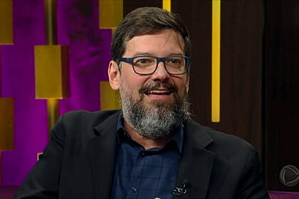 Emilio Boechat em entrevista ao Programa do Porchat na Record TV