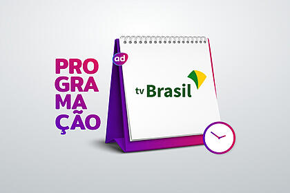 Arte da programação da Record News