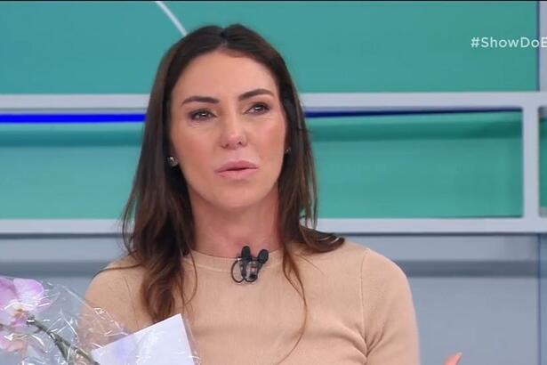 Glenda Kozlowski chora na despedida do Show do Esporte da Band