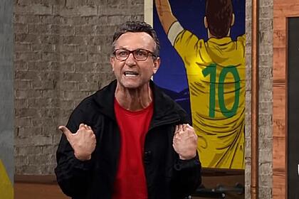 Craque Neto em trecho do Os Donos da Bola Band