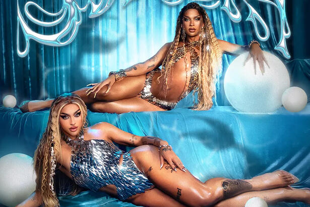 Capa de Sereira, musica de Pabllo Vittar e Lia Clark