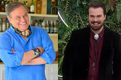 Ronnie Von e Leo Von em uma montagem