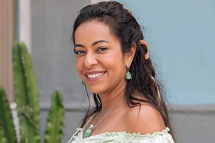 Samantha Schmutz em Cine Holliúdy, série da TV Globo
