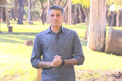 Thiago Moraes apresenta o Aldeia News, que marcou bons indíces de audiência na Record News