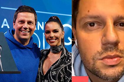 Thiago Servo: com Mariana Rios na final do A Grande Conquista; e em entrevista a Chico Barney