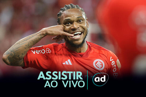 Arte onde assistir ao jogo Internacional x Palmeiras, pelo Brasileirão
